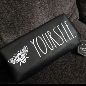 Rae Dunn Bee yourself travel bag